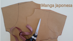 Como fazer a modelagem de manga japonesa